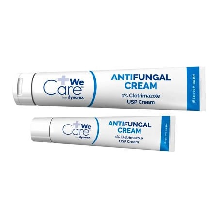 Dynarex Dynarex Antifungal 1% Clotrimazole USP Cream, 1 oz. Tube, Pack of 72 1231